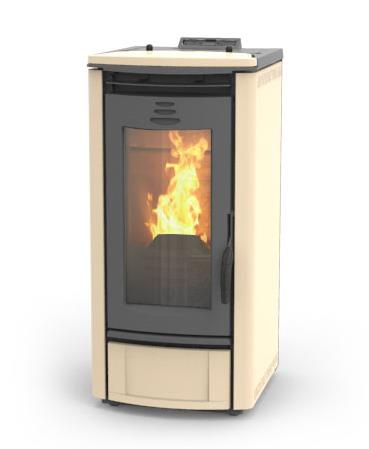 5000 TCOM - kamna na pelety s rozvodem vzduchu
