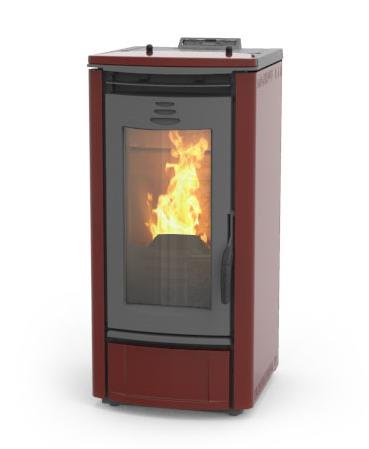 5000 TCOM - kamna na pelety s rozvodem vzduchu