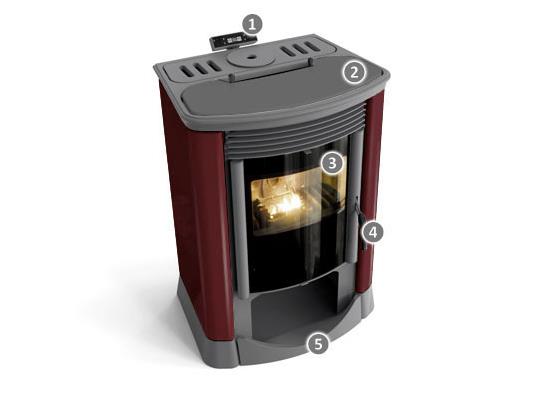 6000 TCOM - kamna na pelety