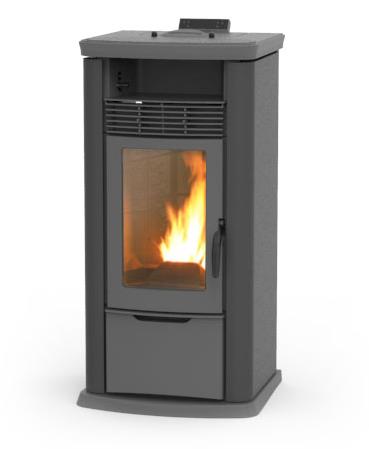7000 TCOM - kamna na pelety s rozvodem vzduchu