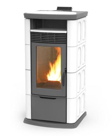 7000 TCOM - kamna na pelety s rozvodem vzduchu