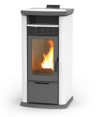 7000 TCOM - kamna na pelety s rozvodem vzduchu