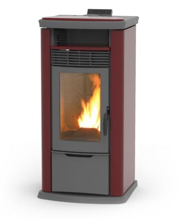 7000 TCOM - kamna na pelety s rozvodem vzduchu