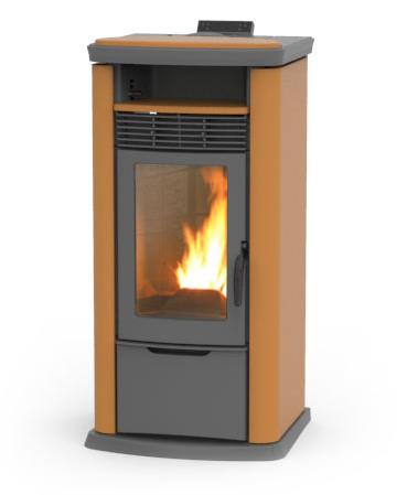 7000 TCOM - kamna na pelety s rozvodem vzduchu