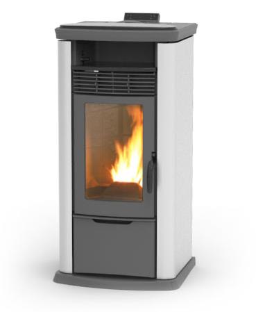 7000 TCOM - kamna na pelety s rozvodem vzduchu