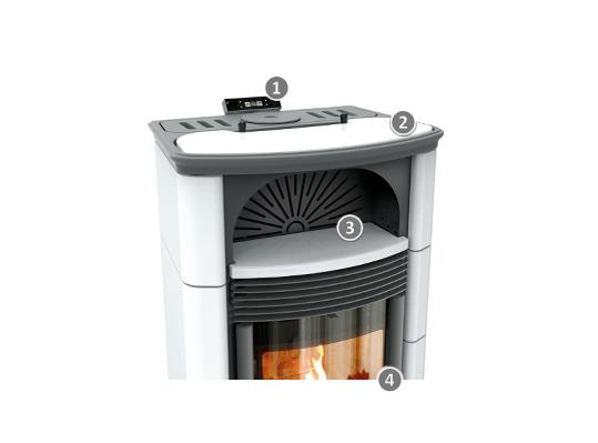 8000 TCOM - kamna na pelety