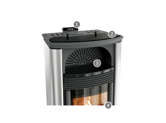 8000 TCOM - kamna na pelety