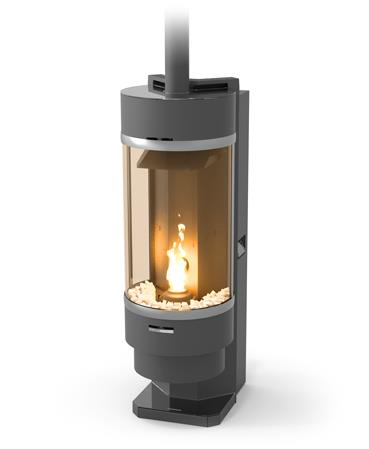 BELLAVISTA ROUND  - horkovzdušné kamna na pelety