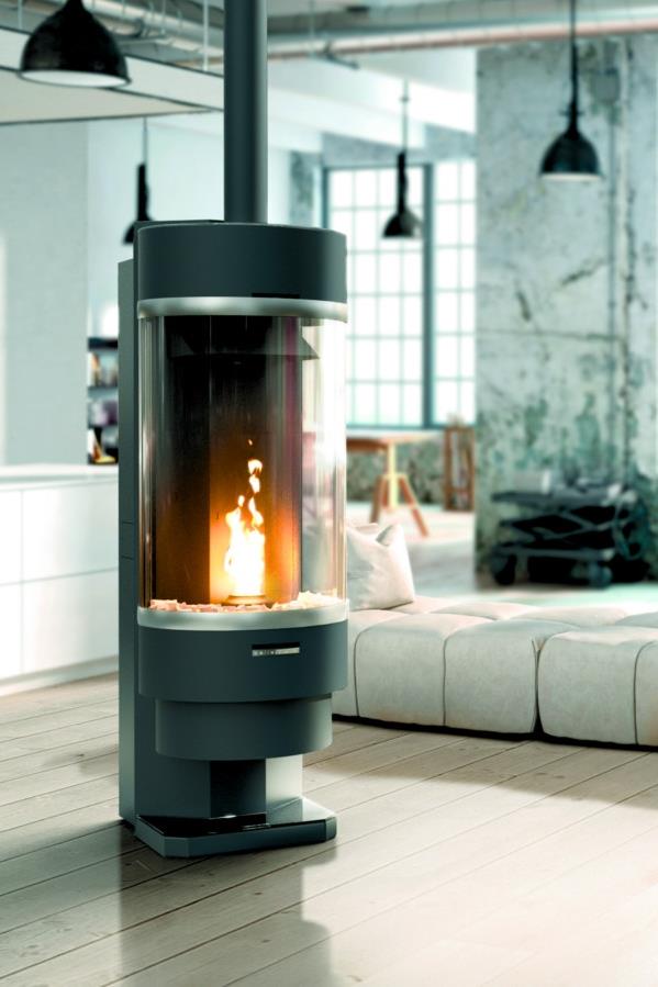 BELLAVISTA ROUND  - horkovzdušné kamna na pelety