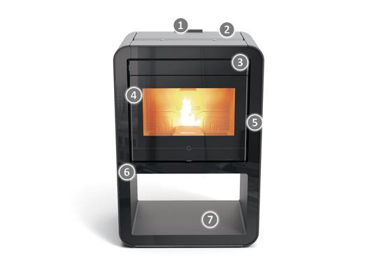 CUBA 12 - kamna na pelety