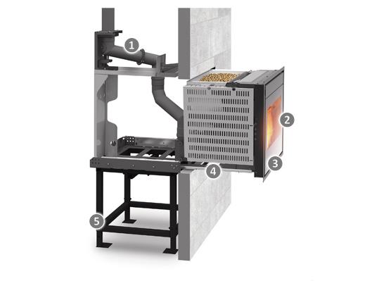 INSERT LINE 600 krbová vložka na pelety