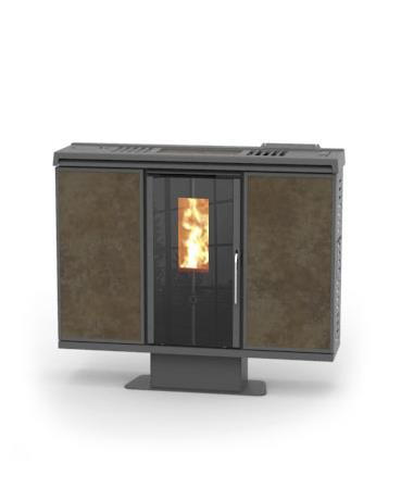 SLIM TCOM - kamna na pelety s rozvodem vzduchu