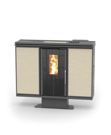 SLIM TCOM - kamna na pelety s rozvodem vzduchu