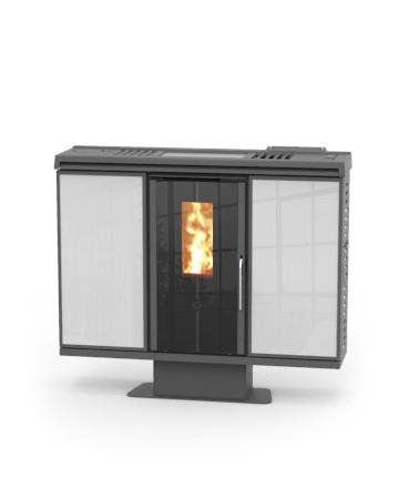 SLIM TCOM - kamna na pelety s rozvodem vzduchu