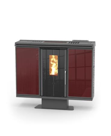 SLIM TCOM - kamna na pelety s rozvodem vzduchu