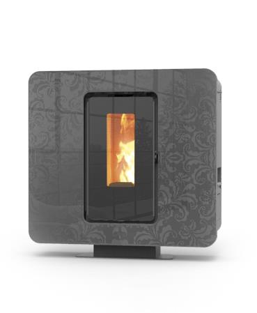 SLIMQUADRO 9 - kamna na pelety