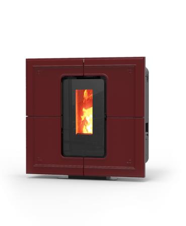 SLIMQUADRO 9 - kamna na pelety