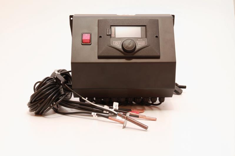 Řídící jednotka FOX pro kombinované kotle s odtahovým ventilátorem