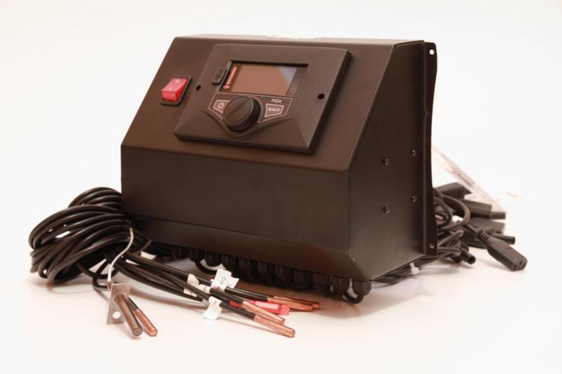 Řídící jednotka FOX pro kombinované kotle s odtahovým ventilátorem