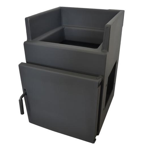 Zavodněné podstavce pro litinové kotle