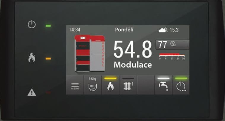 ŘÍDÍCÍ JEDNOTKA IGNEO pro peletové kotle