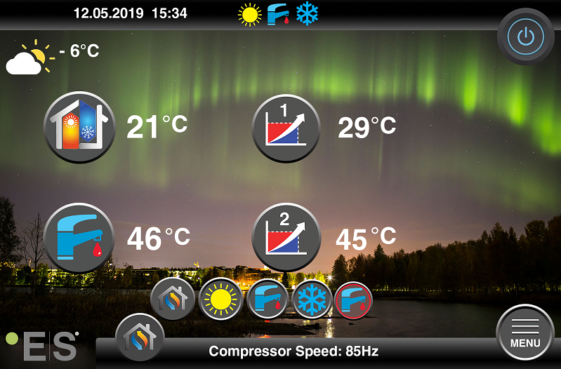 Tepelné čerpadlo LYNX NPH-V7 R410 6, 9, 11 ,13 - SPLIT