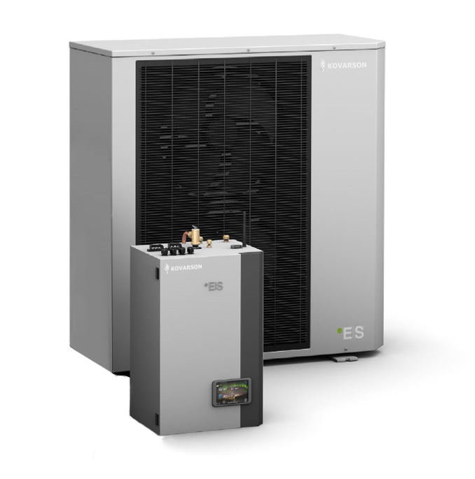 Tepelné čerpadlo LYNX NPT-V7 R410 6, 9, 11 ,13 KW - nerezový zásobník t.u.v. 250 l - SPLIT