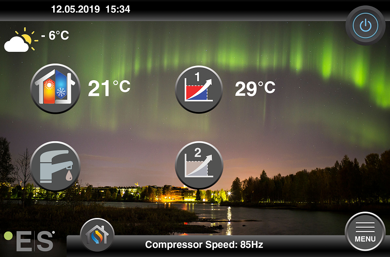 Tepelné čerpadlo LYNX AWC-V7 R32 6, 9 ,12 KW - nerezový zásobník t.u.v. 250 l - MONOBLOK