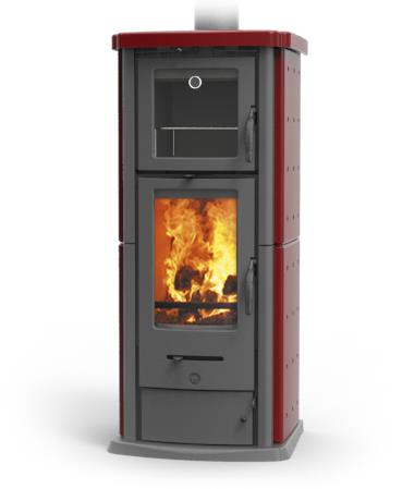 860 easy, OV, PU - kamna na dřevo s troubou