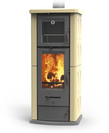 860 easy, OV, PU - kamna na dřevo s troubou