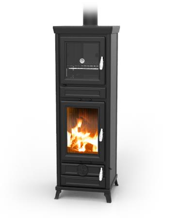 ANNA - kamna na dřevo s troubou