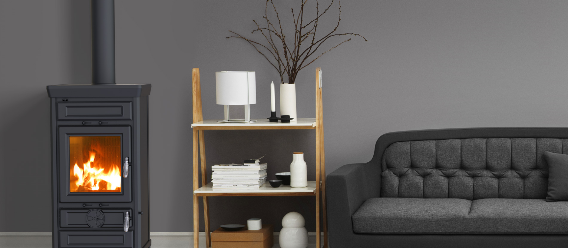 ILARIA - litinové kamna na dřevo