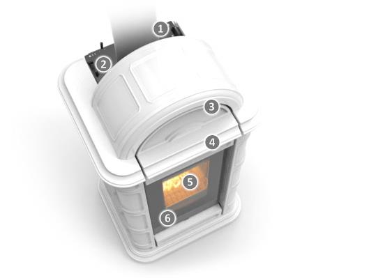 LIENZ WOOD - kamna na dřevo