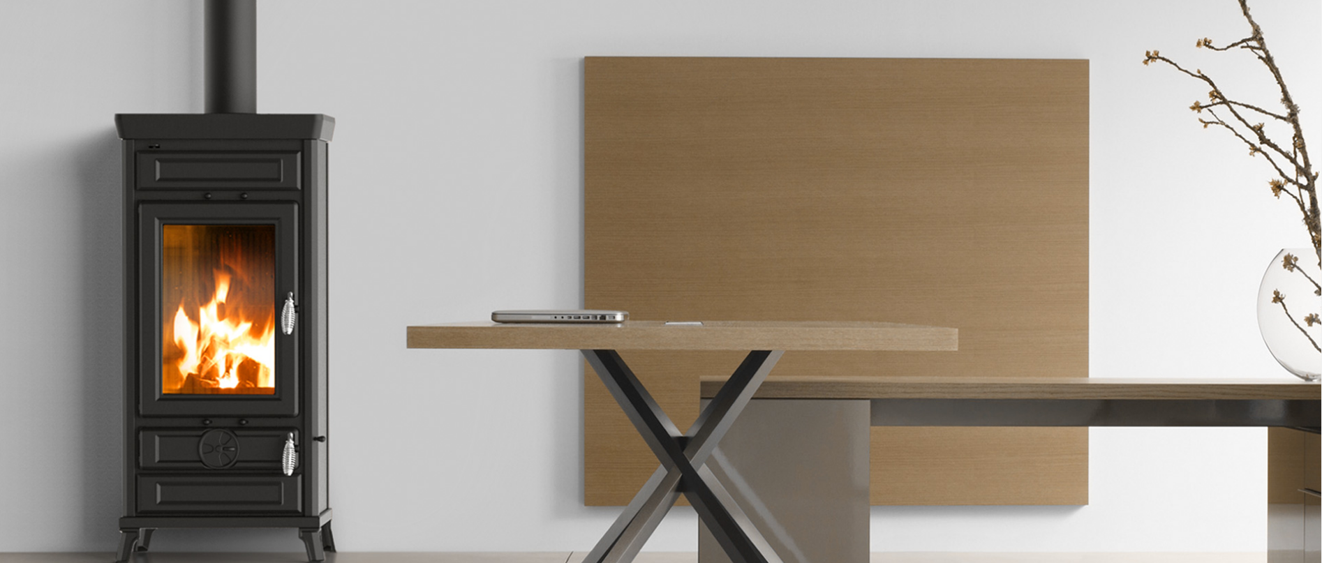VITTORIA - litinové kamna na dřevo