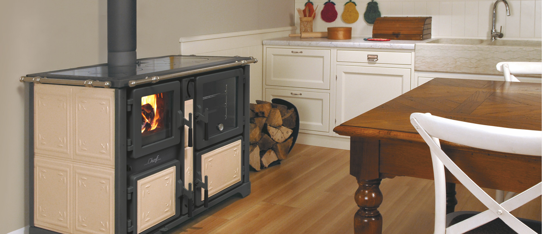 BOSKY CHEF F  - sporák na dřevo