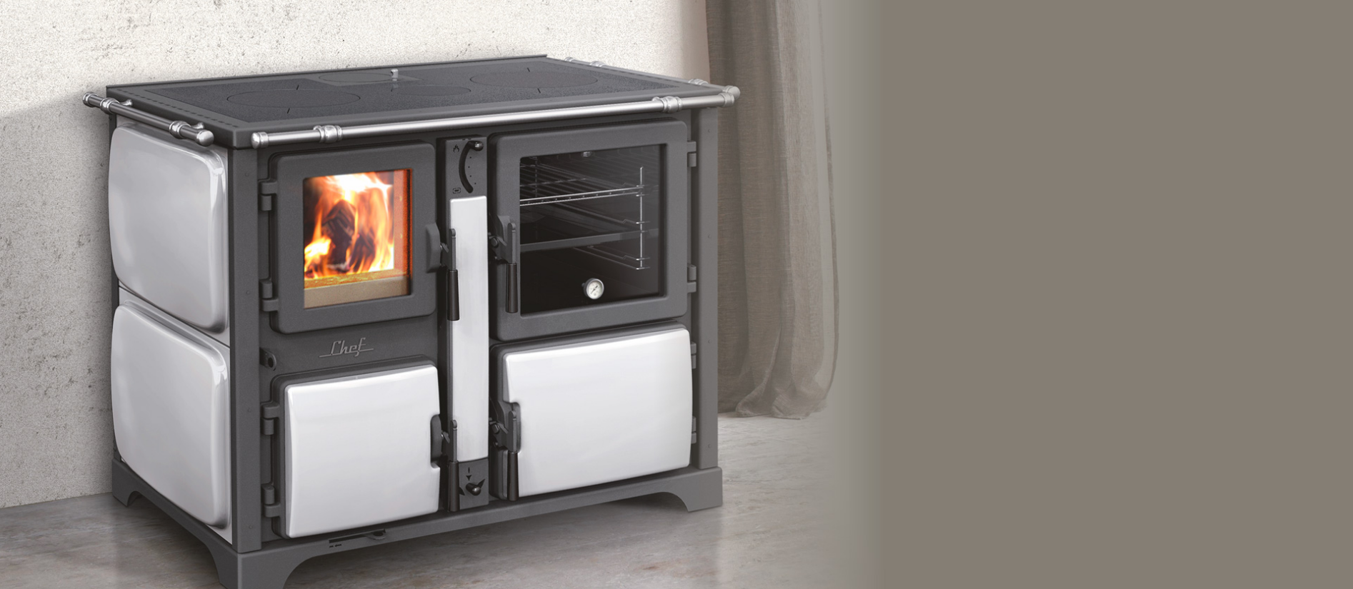 BOSKY CHEF F  - sporák na dřevo